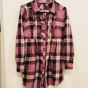 H&M Cotton Ruffled Blouse